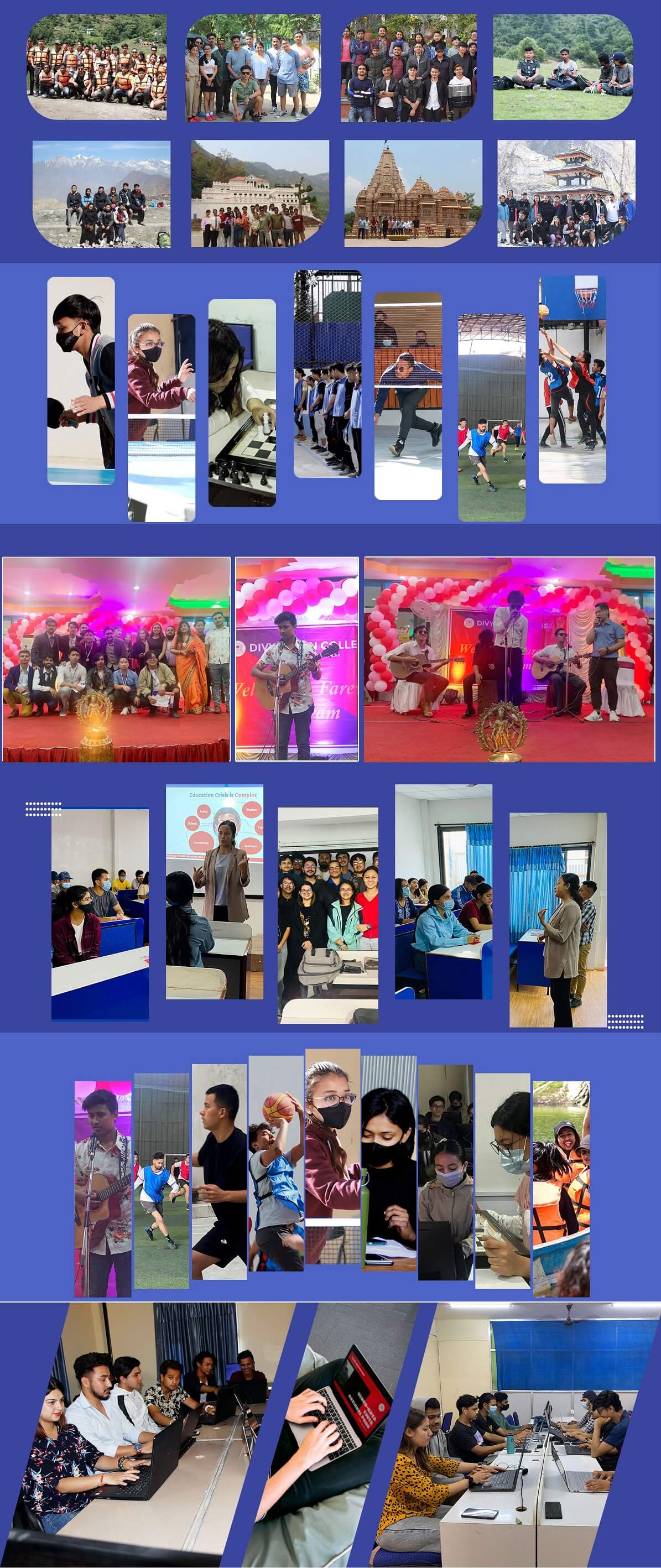 Divya Gyan College Putalisadak Kathmandu ECA, CCA, College Life, Activities