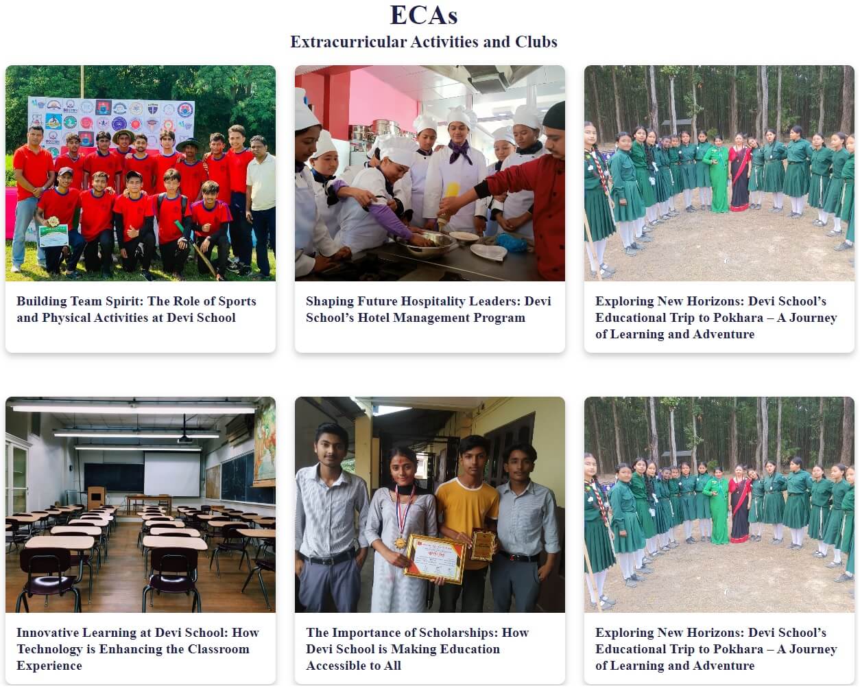 ECA at Devi Secondary School, Birtamode, Jhapa