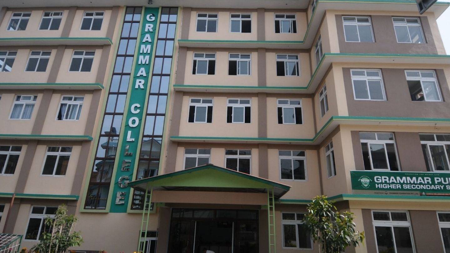 Grammar College, Koteshwor, Kathmandu, Building