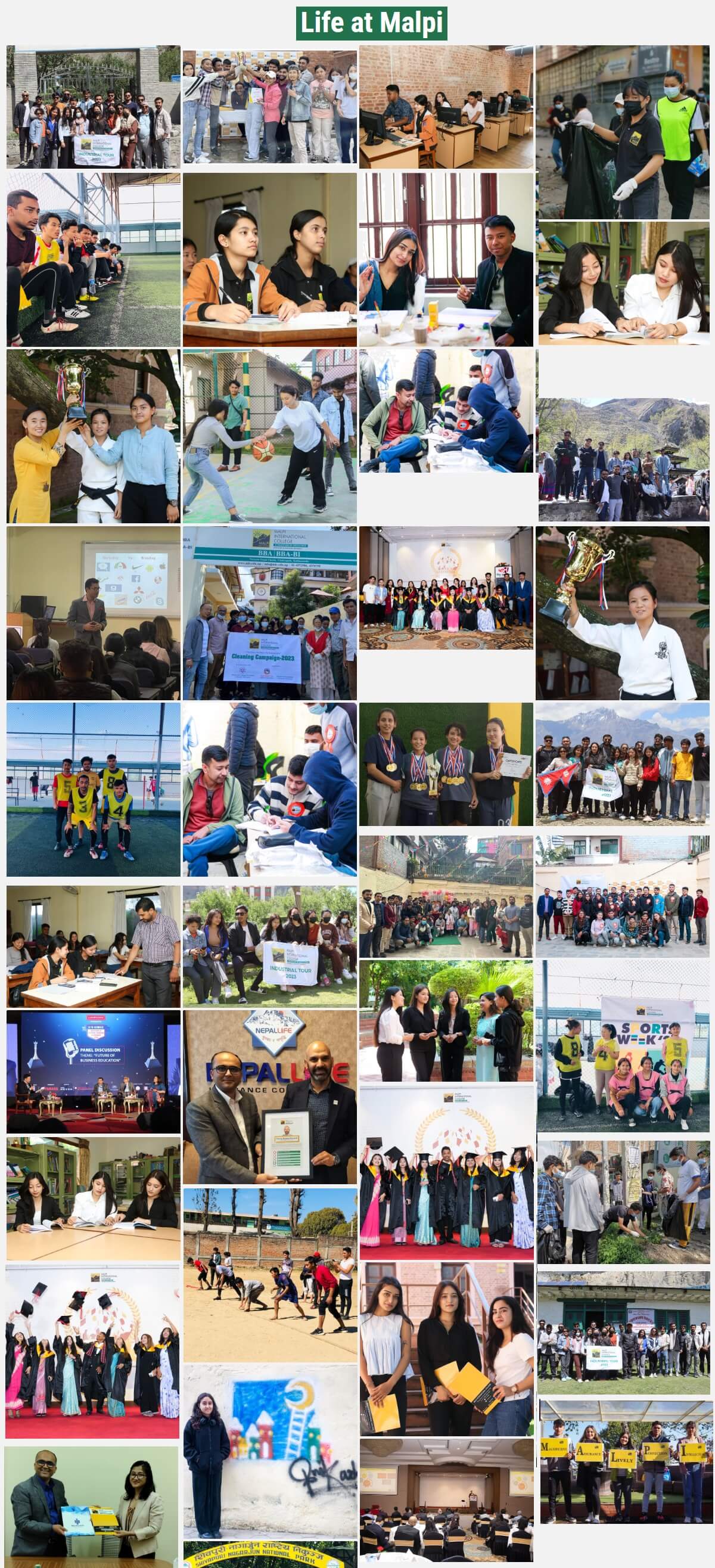 Malpi International College Campus Life 