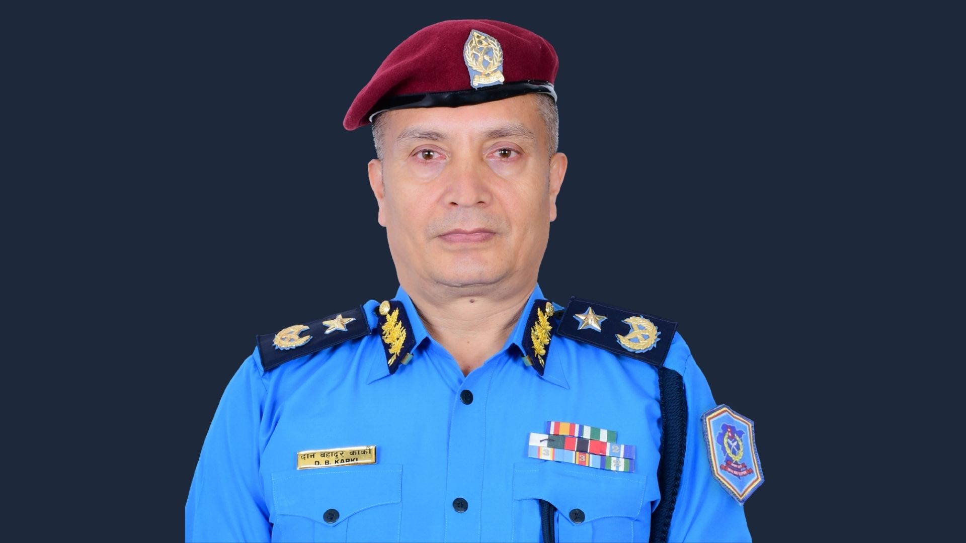 Nepal Police IGP Dan Bahadur Karki 
