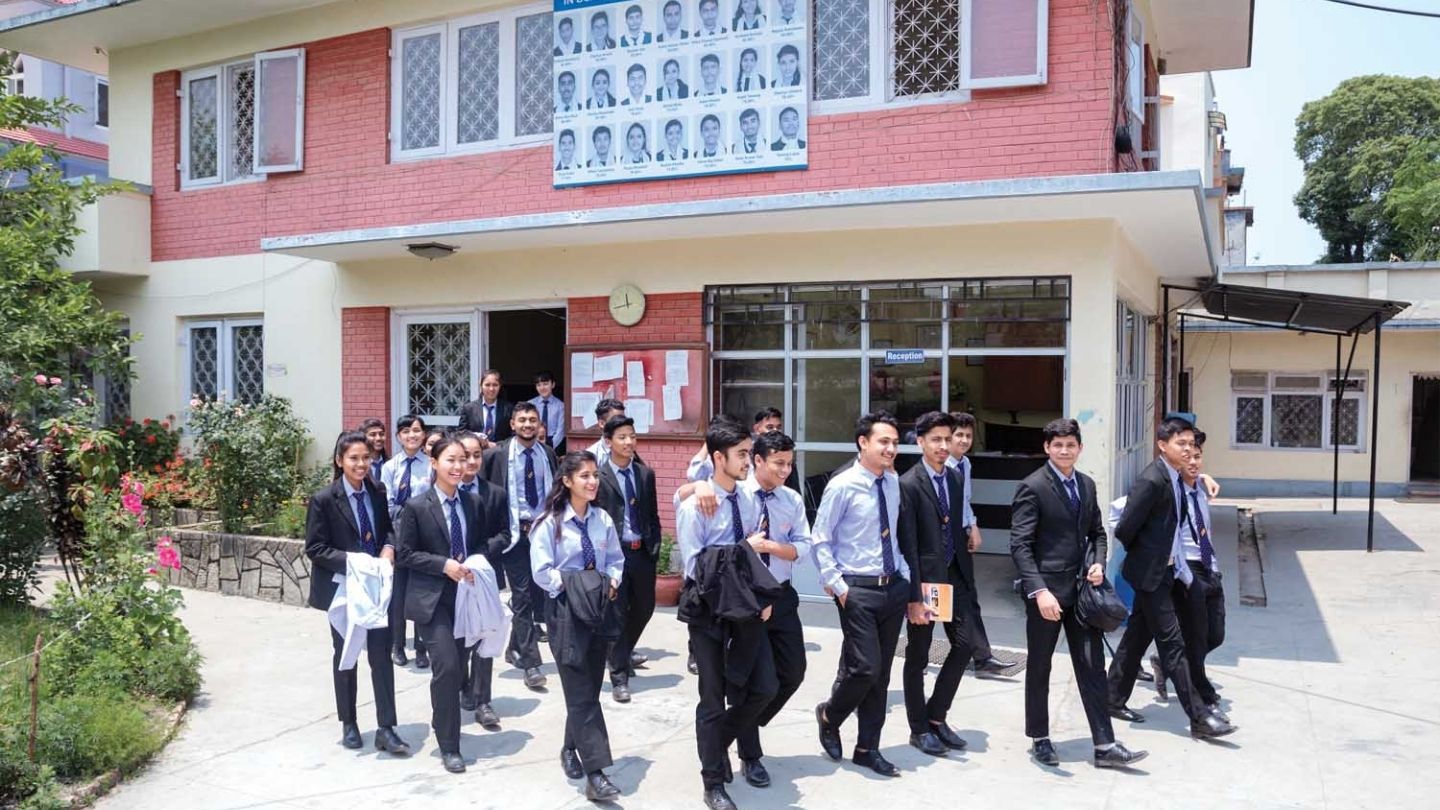 Advance Academy and Republica College Students