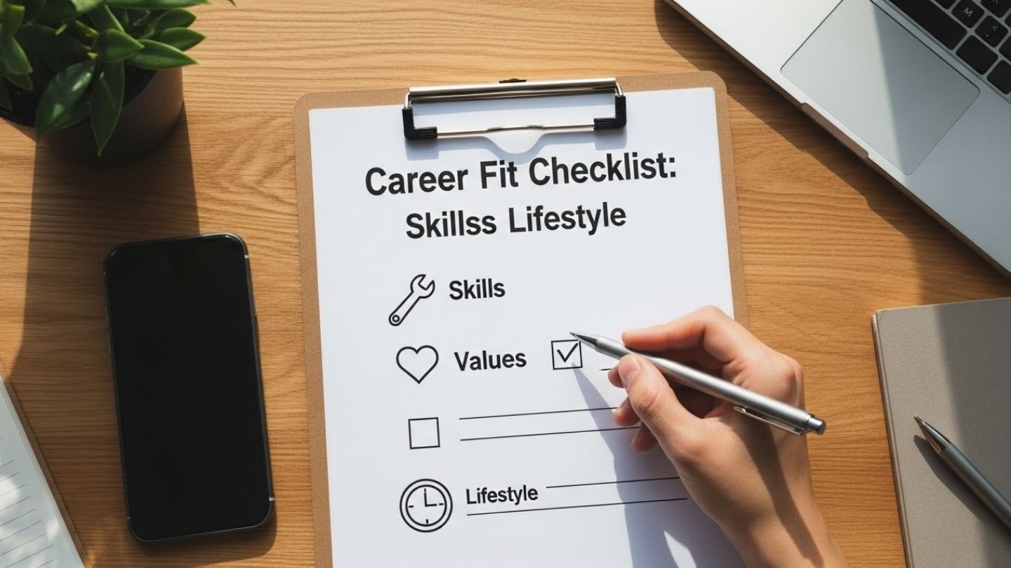 Career Fit Checklist Skills, Values, Lifestyle 