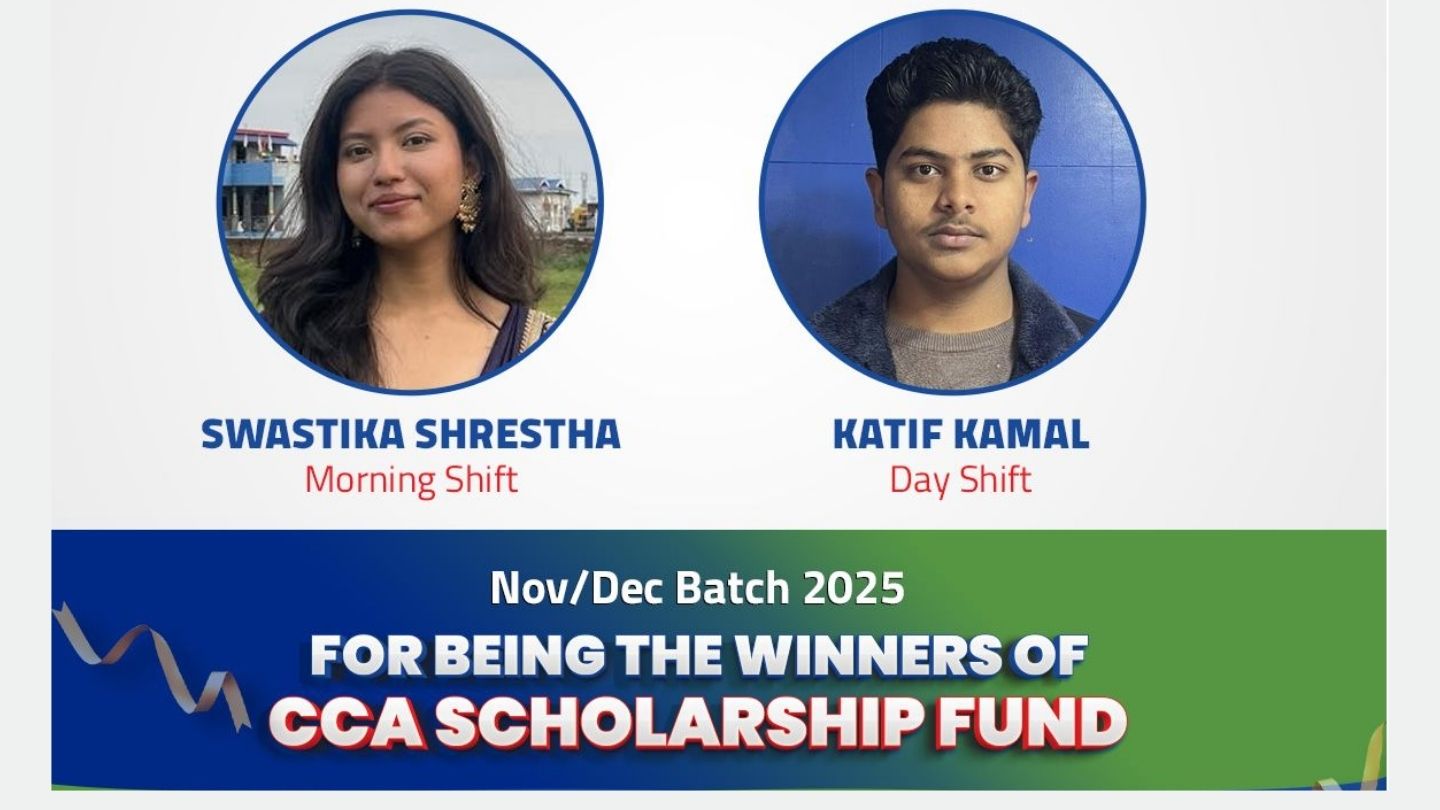 CCA Scholarship Fund Exam Winners 