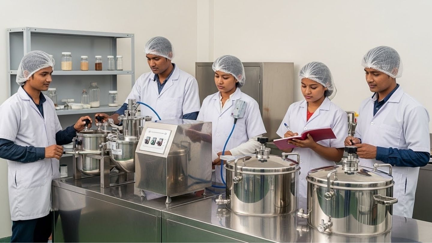 Food Processing Pilot Plant Practical Training
