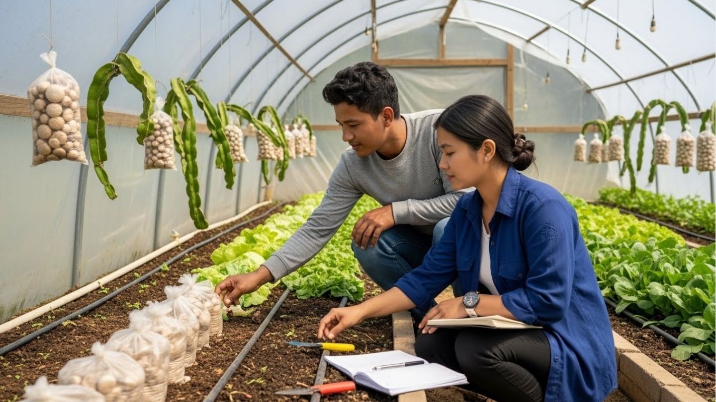 High-Value Agriculture by Nepali Youth 