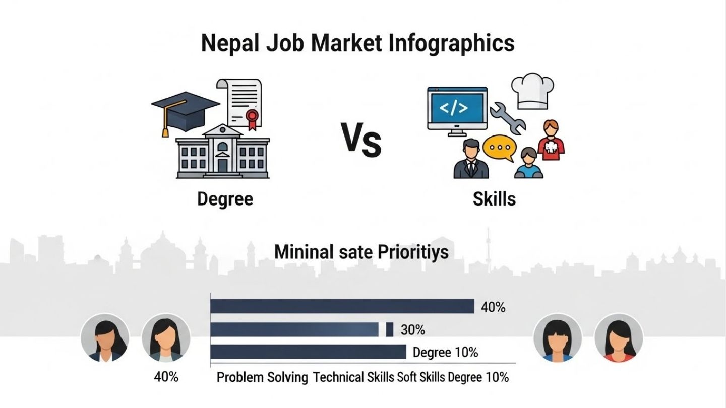 Jobs, Skills, and Degrees in Nepal