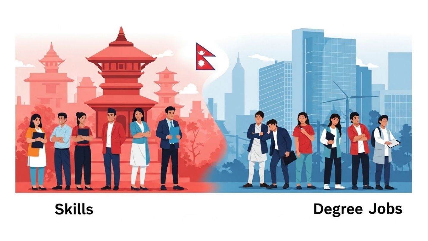 Jobs, Skills, Degree in Nepal