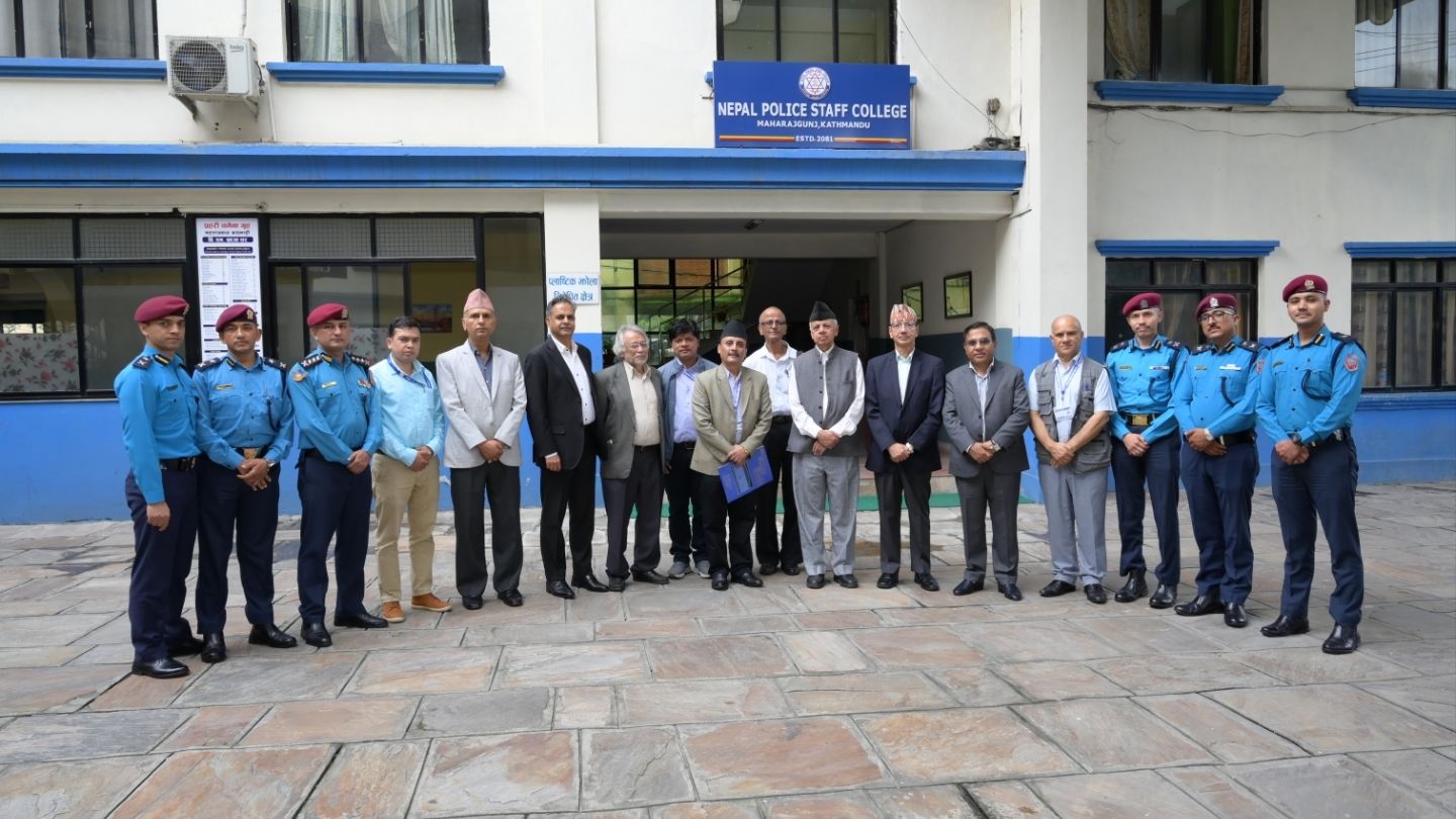 Nepal Police Staff College Photo Session