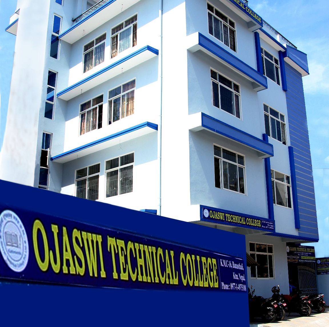 Ojaswi Technical College, Banasthali, Kathmandu, Building
