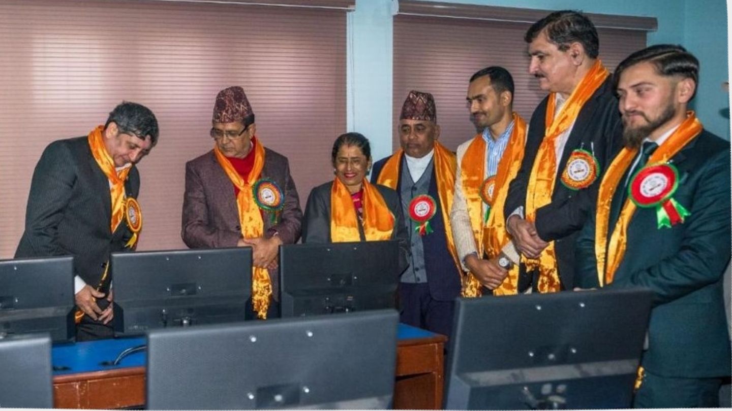 Pakistani Envoy Opens Gyanodaya Secondary School Computer Lab 
