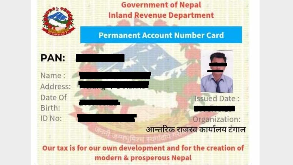PAN Card Nepal 