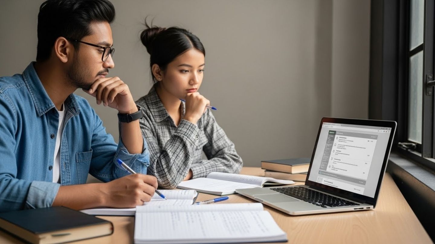 Students Using AI Tools for Learning