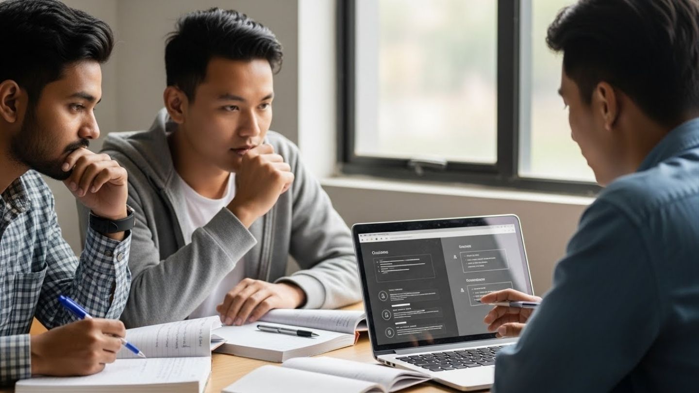 Students Using AI Tools Responsibly for Learning