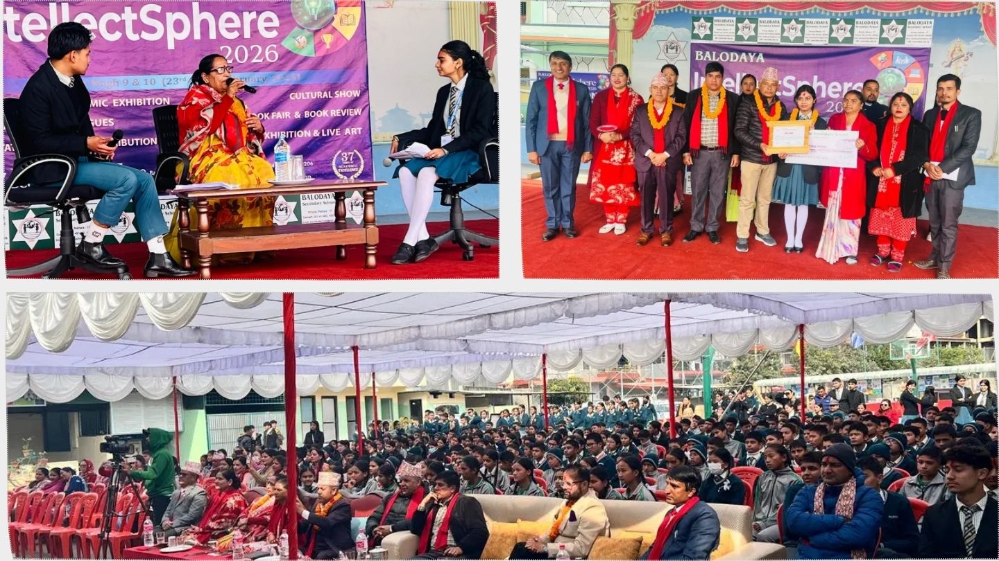 Balodaya Secondary School, Intellect Sphere 2082 Held in Pokhara 