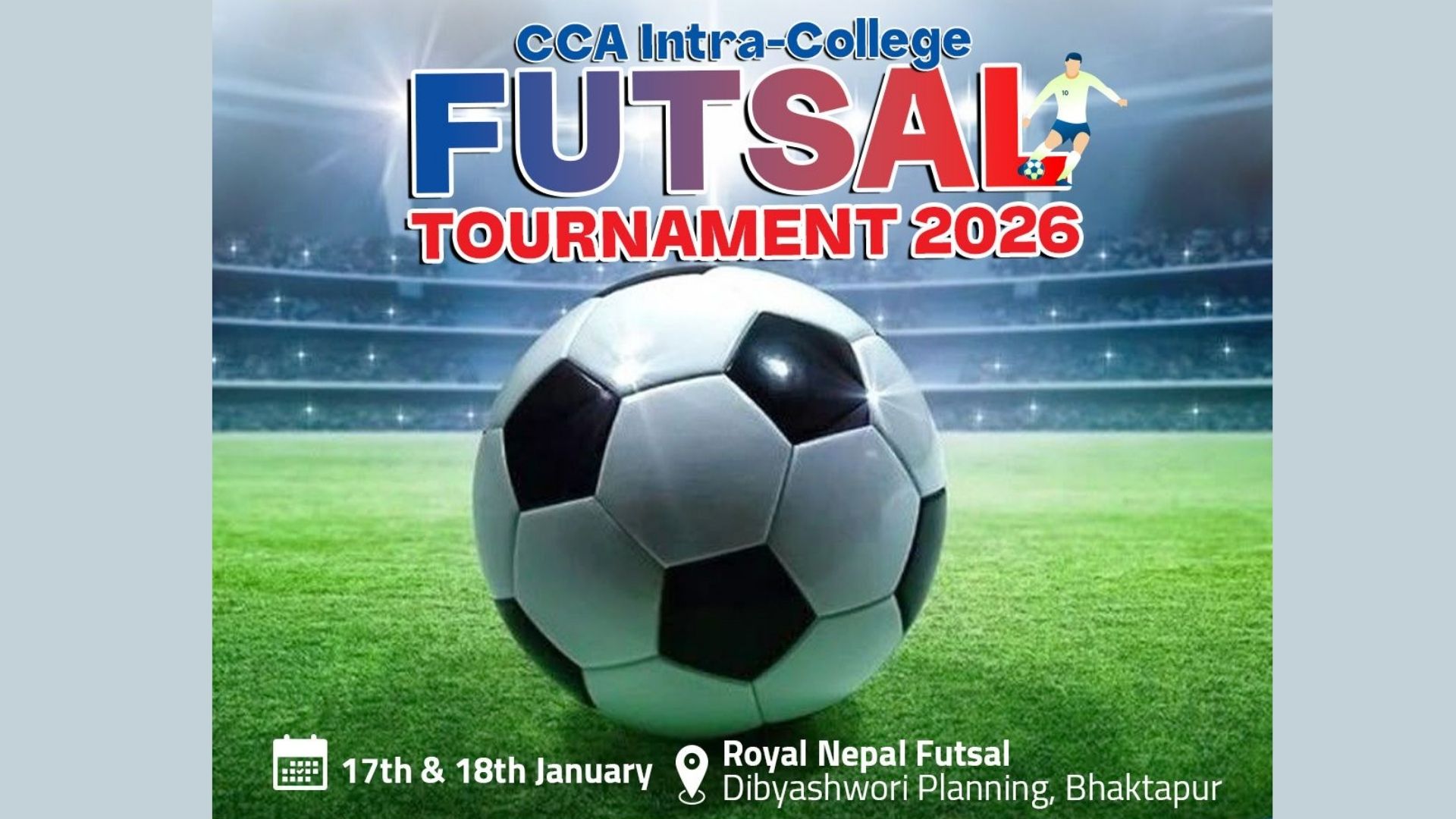 CCA Intra-College Futsal Tournament 2026 