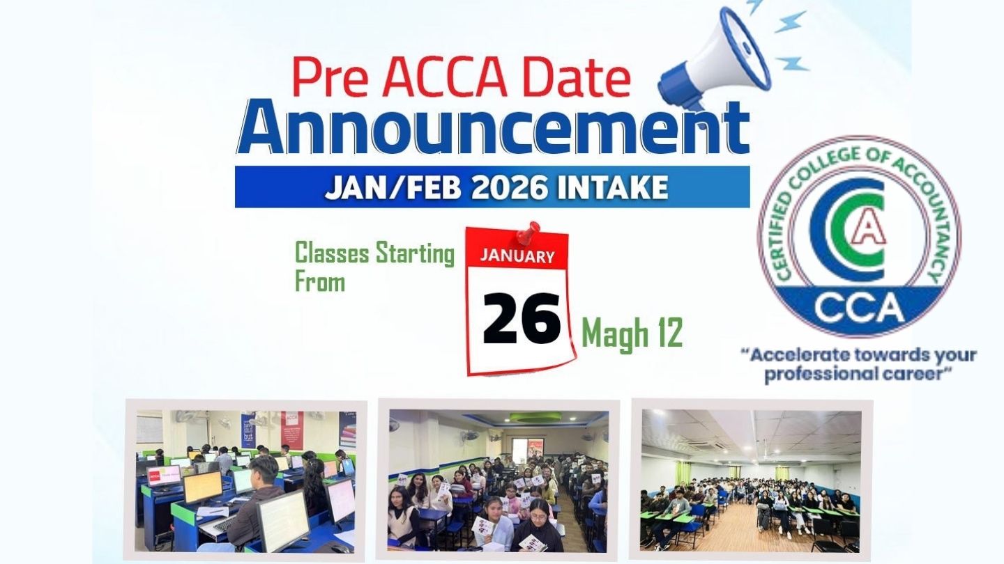 CCA opens Jan Feb 2026 admissions Notice 