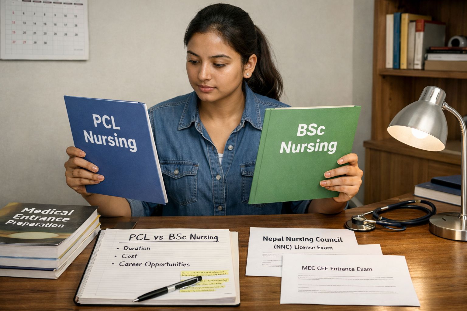Choosing between nursing pathways