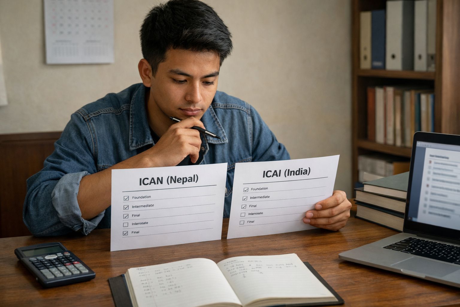 Comparing career paths in study 