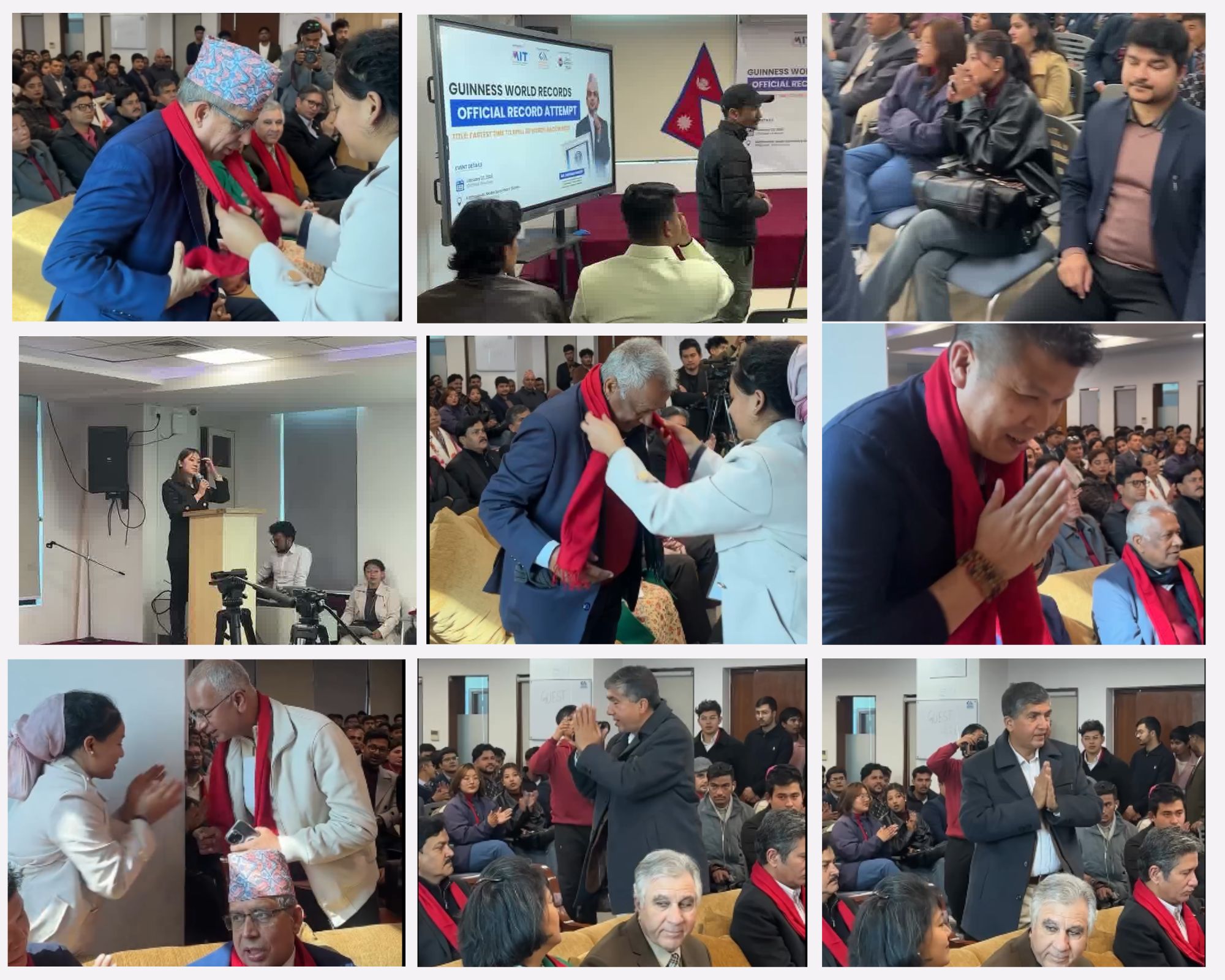 World Record Event at MIT College Event