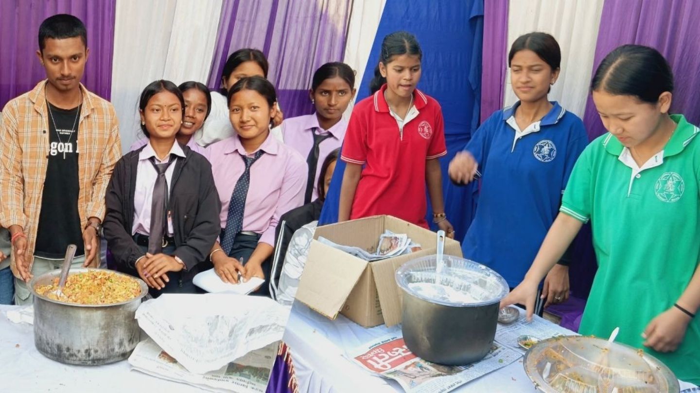 Biratnagar Students Showcase School Culinary Skills 