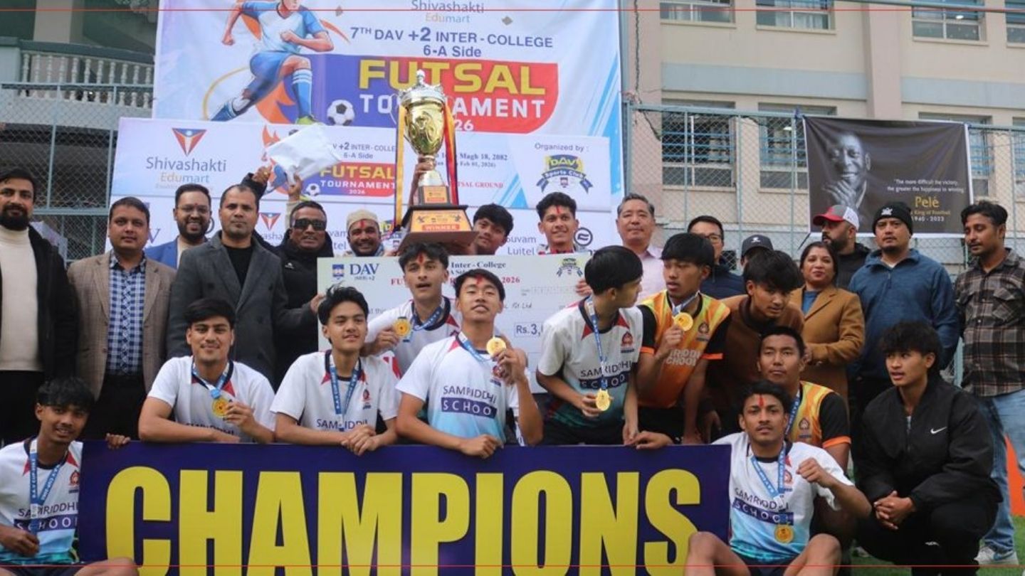 DAV College Concludes Seventh Inter-College Futsal 