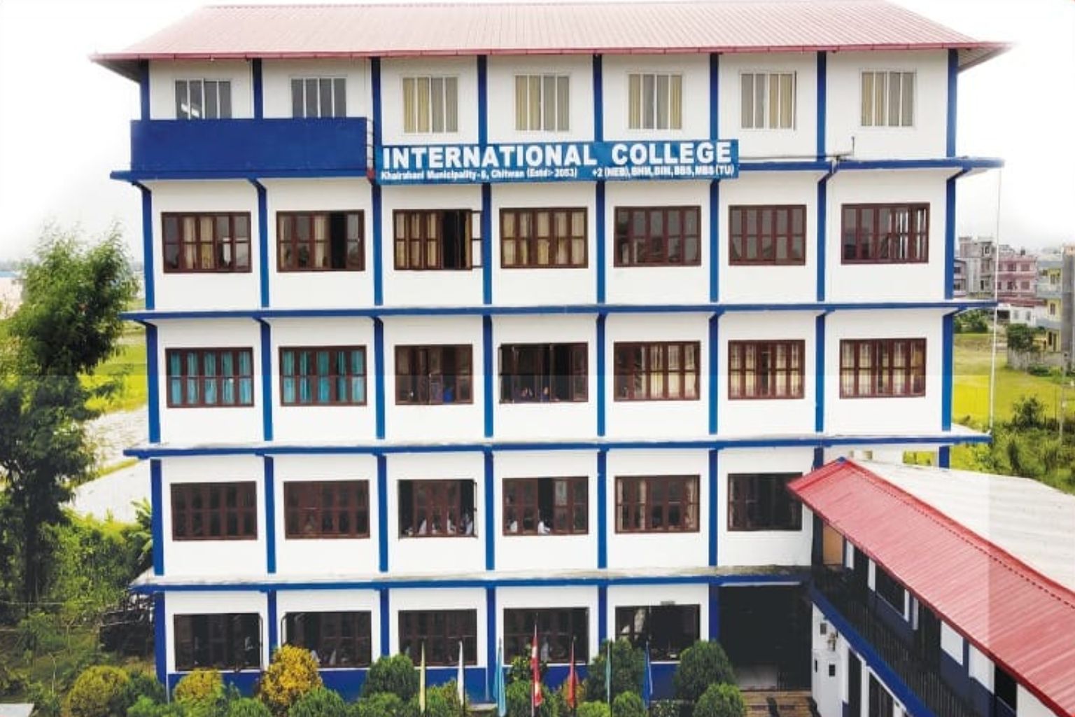 International College Chitwan building