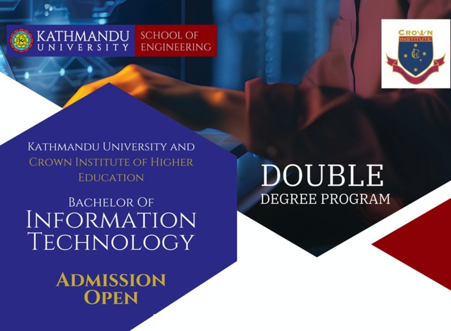 KU–Crown BIT Double Degree Program Admission 