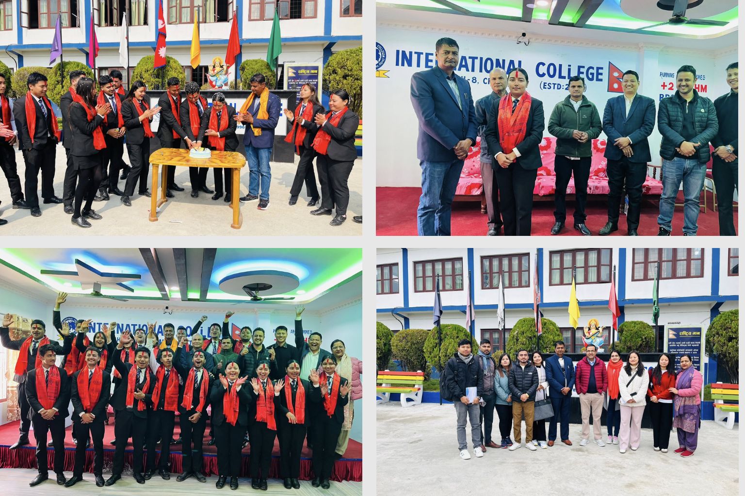 Statudents at International College Chitwan