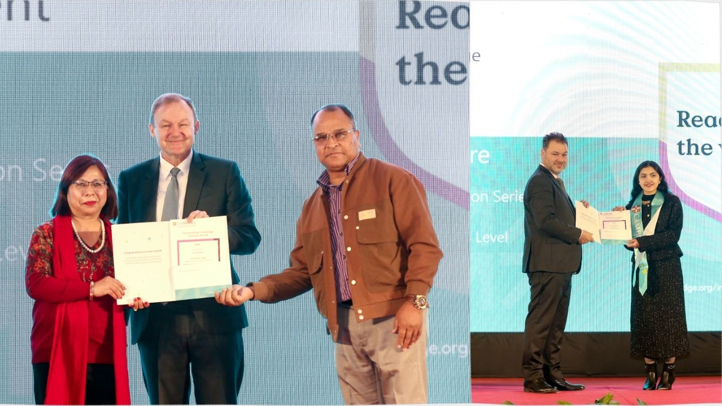 The British College Students Win Nepal Topper Cambridge Awards 