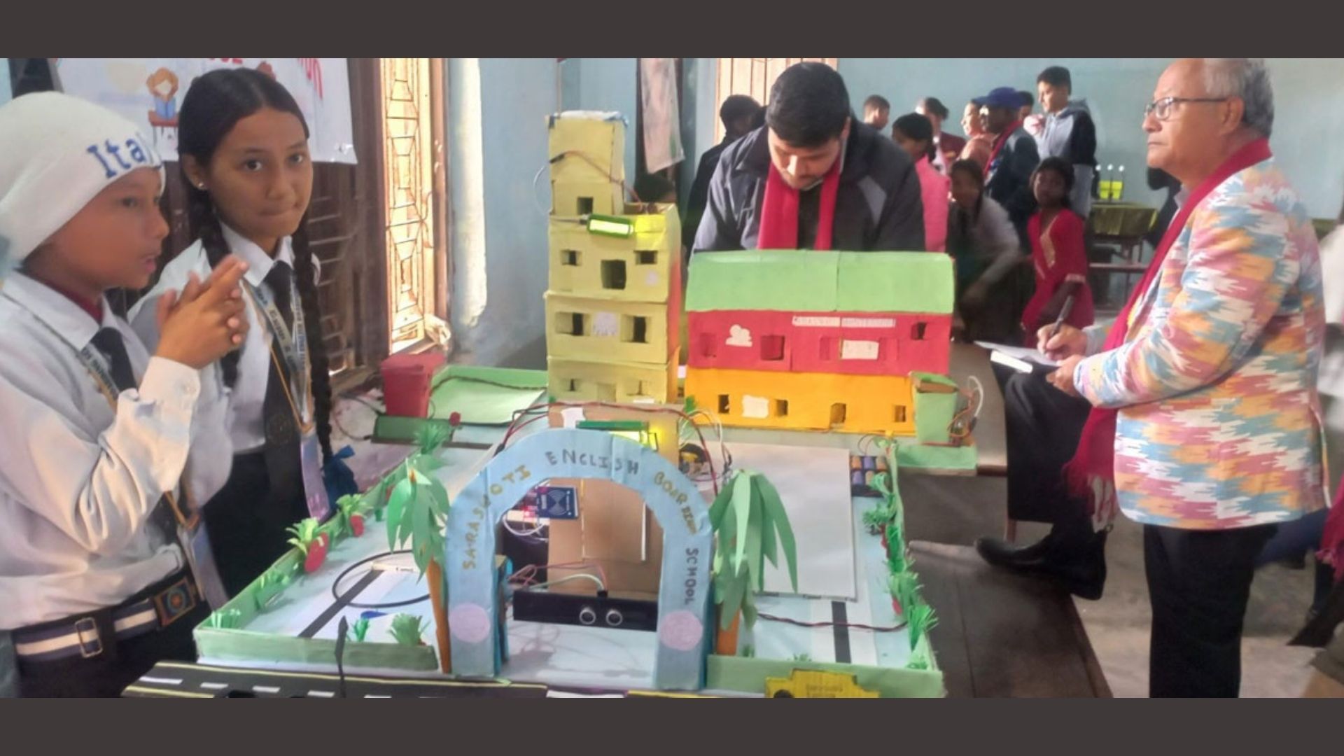 Triyuga Model School Hosts Science, Art Expo 2082 