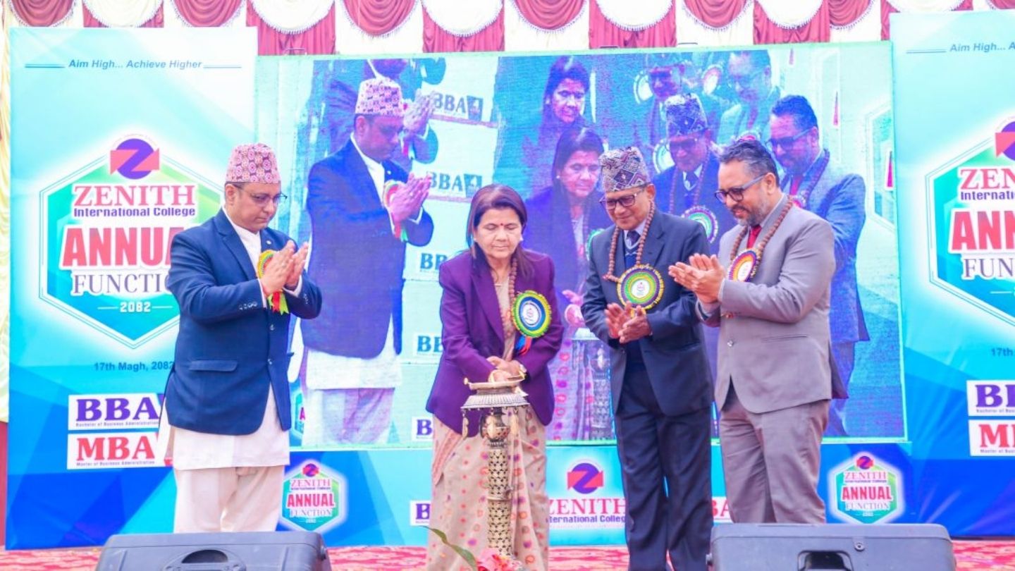 Zenith International College Marks Anniversary in Biratnagar 