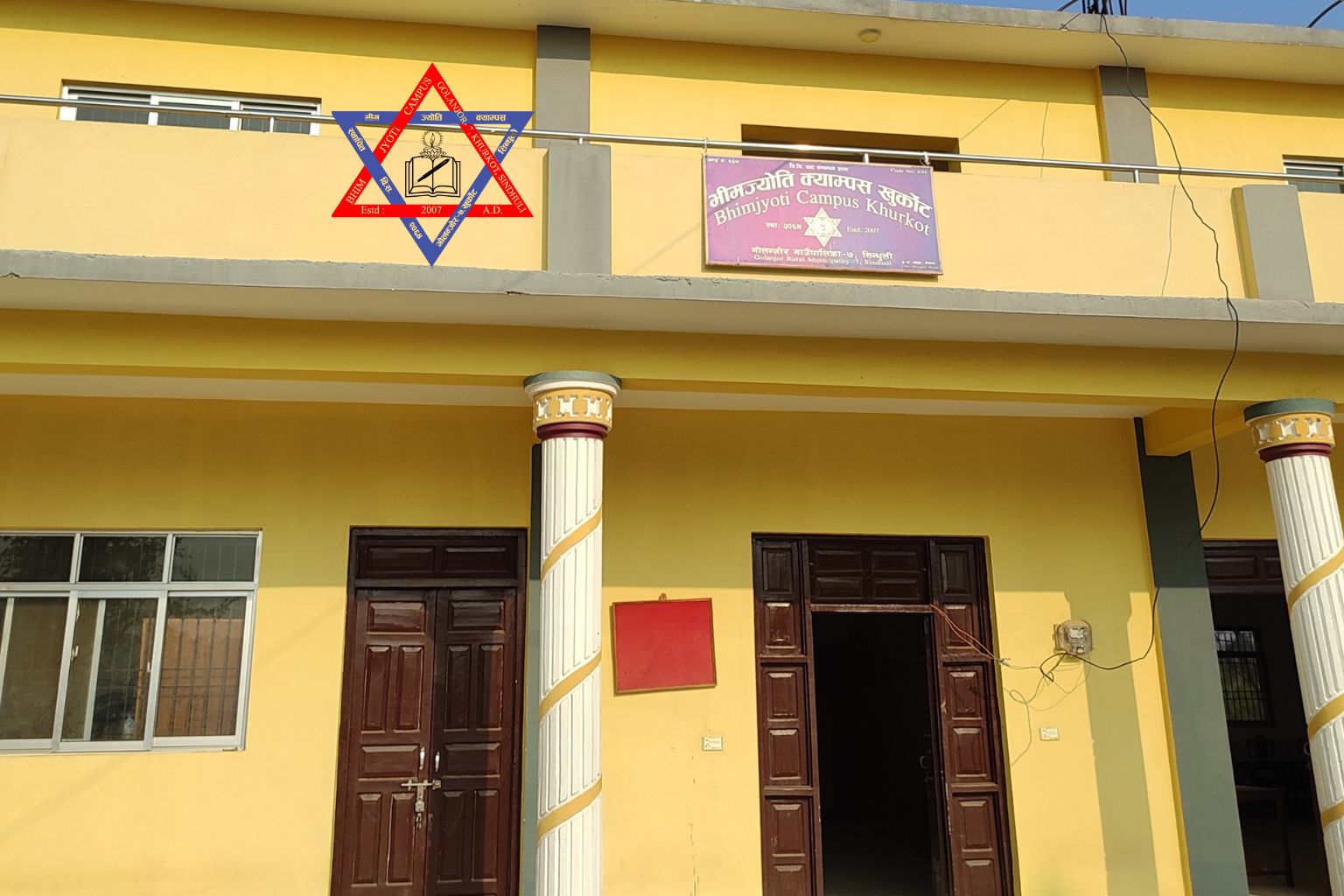 Bhimjyoti Campus Khurkot Sindhuli Building