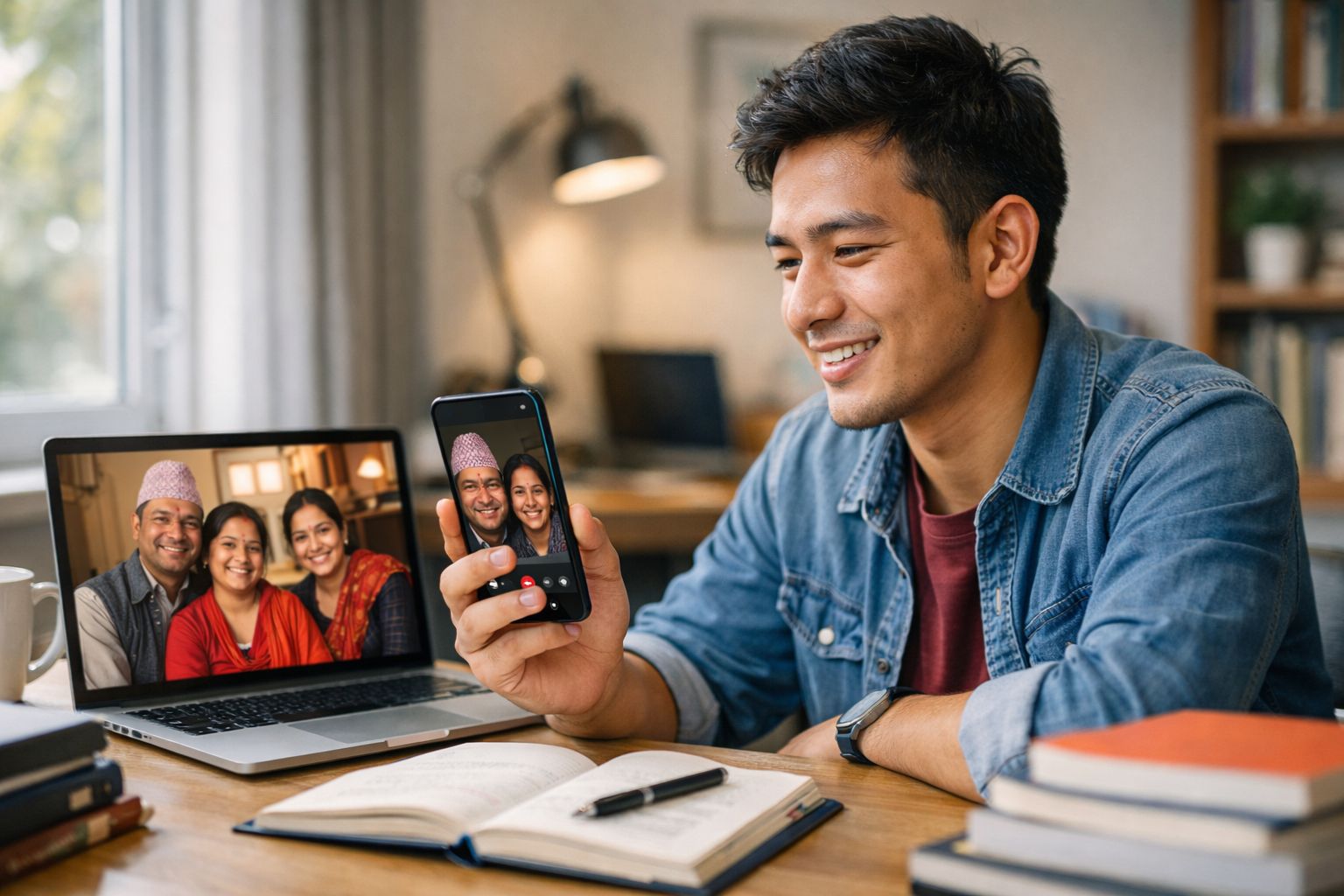 Connecting across the miles 