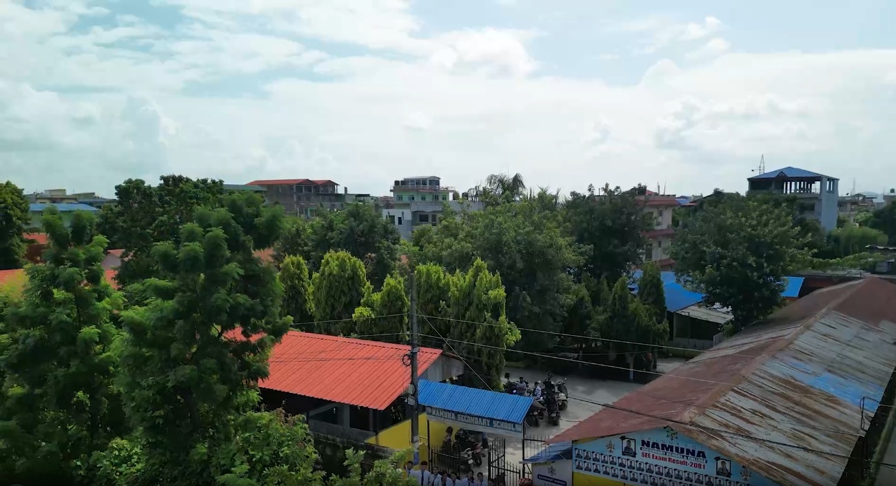 Gaindakot Namuna College, Nawalparasi, Building Area