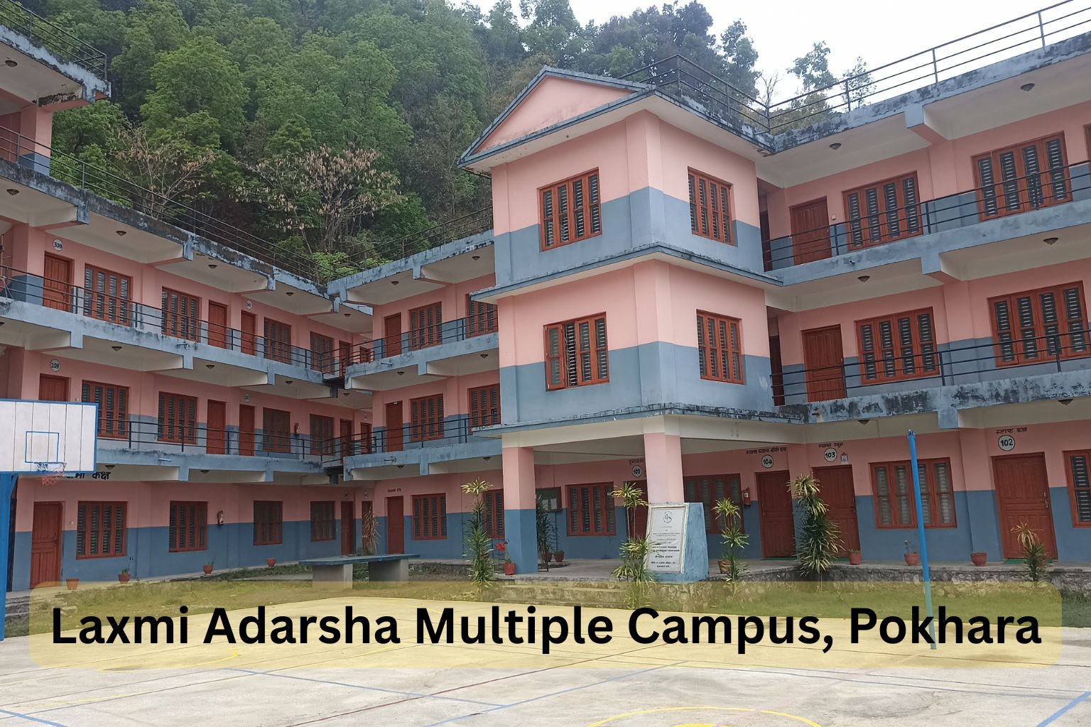 Laxmi Adarsha Multiple Campus, Pokhara Building