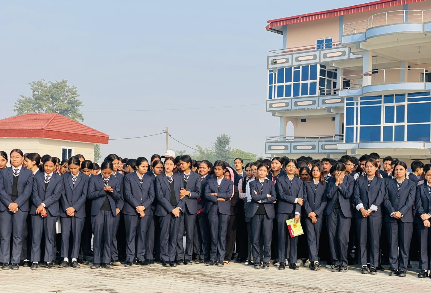 Lumbini Vision College Kapilvastu Students 