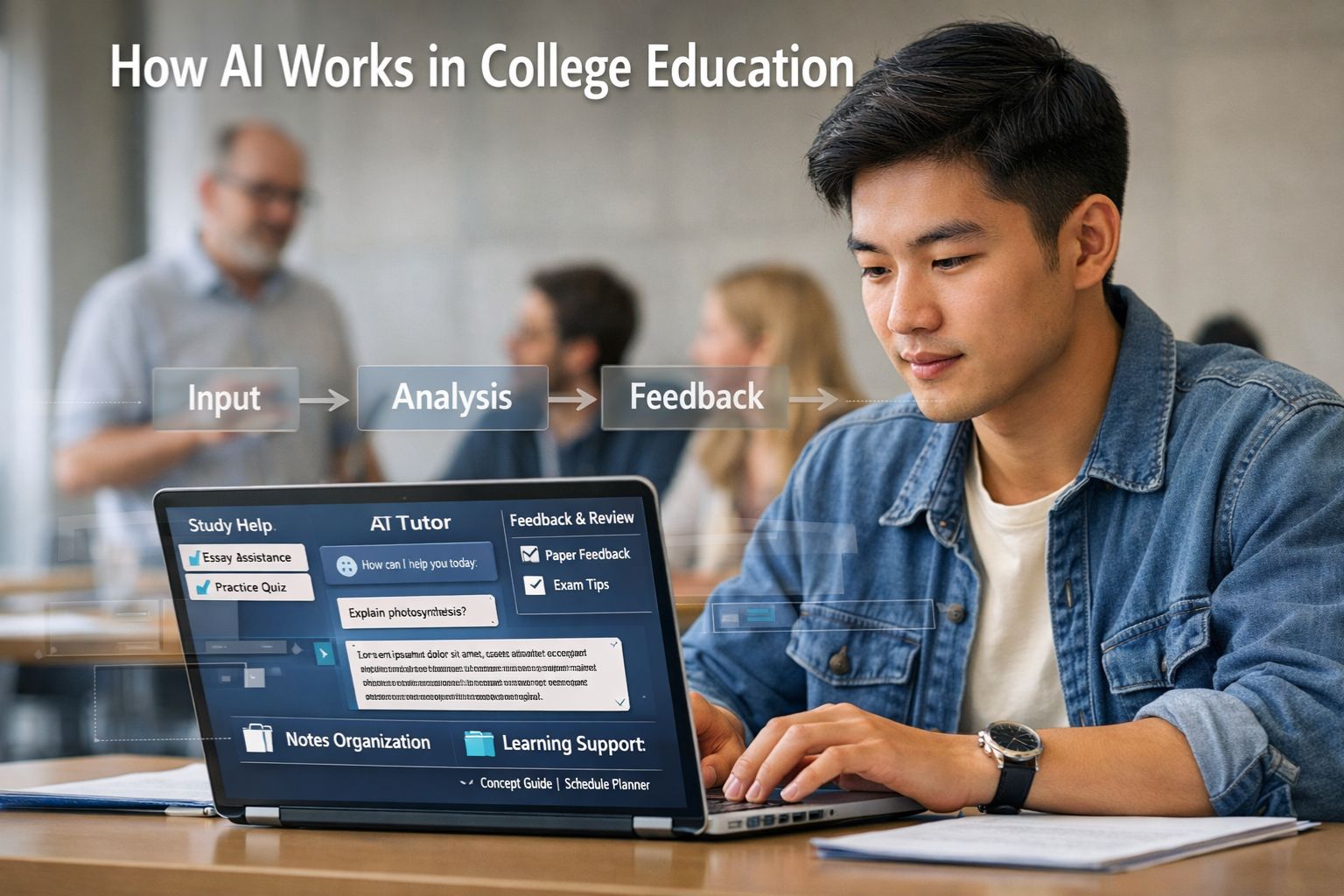 AI tools in college education 