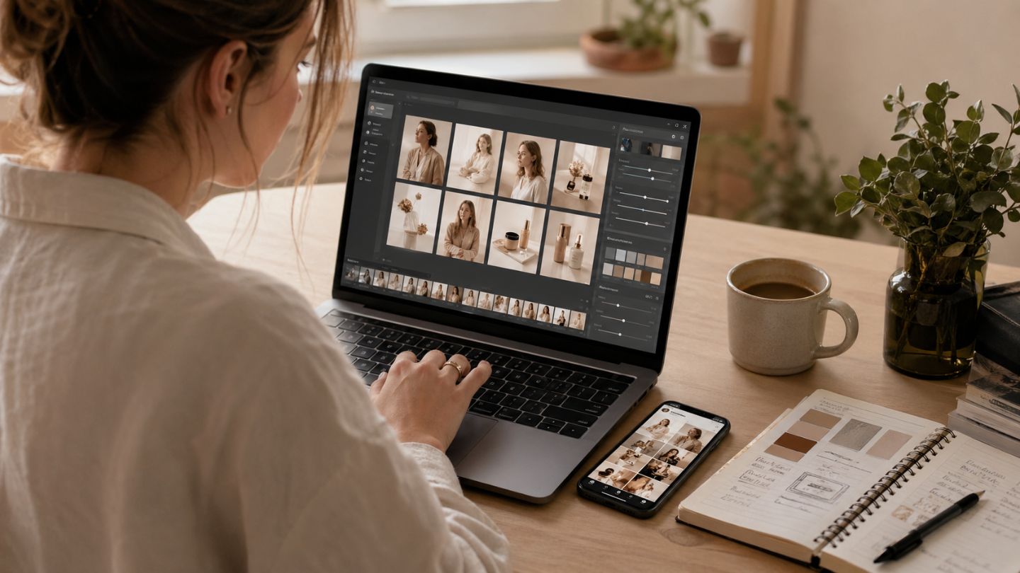 An editor finding Visual Identity 