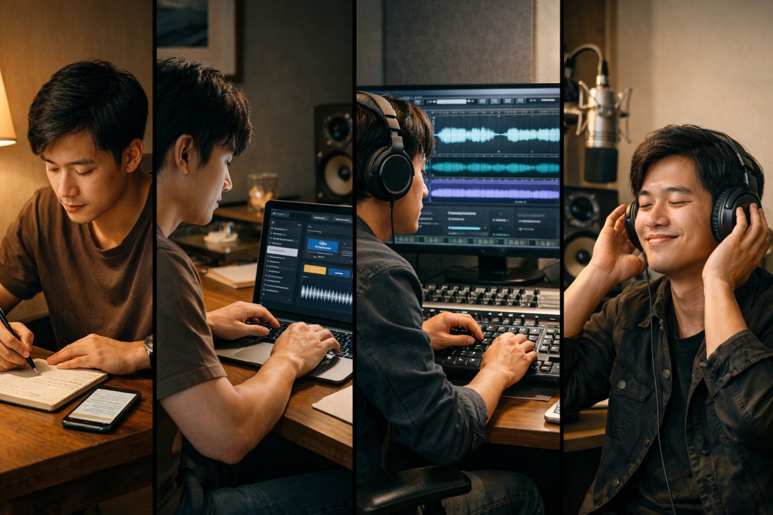 Creating music with AI technology 