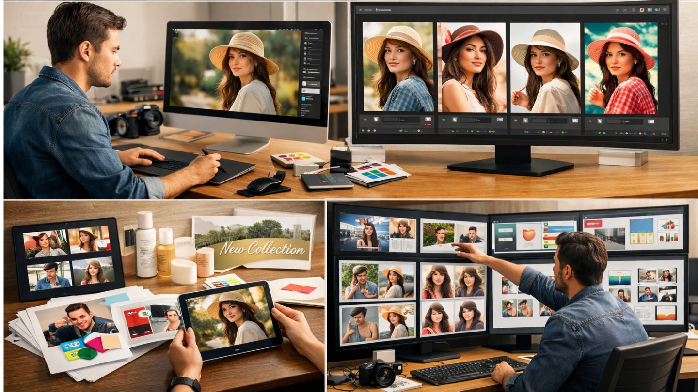 Creative workspace and content analysis 