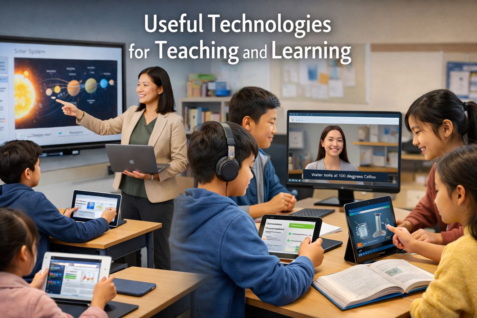 Engaging with education technology in class 