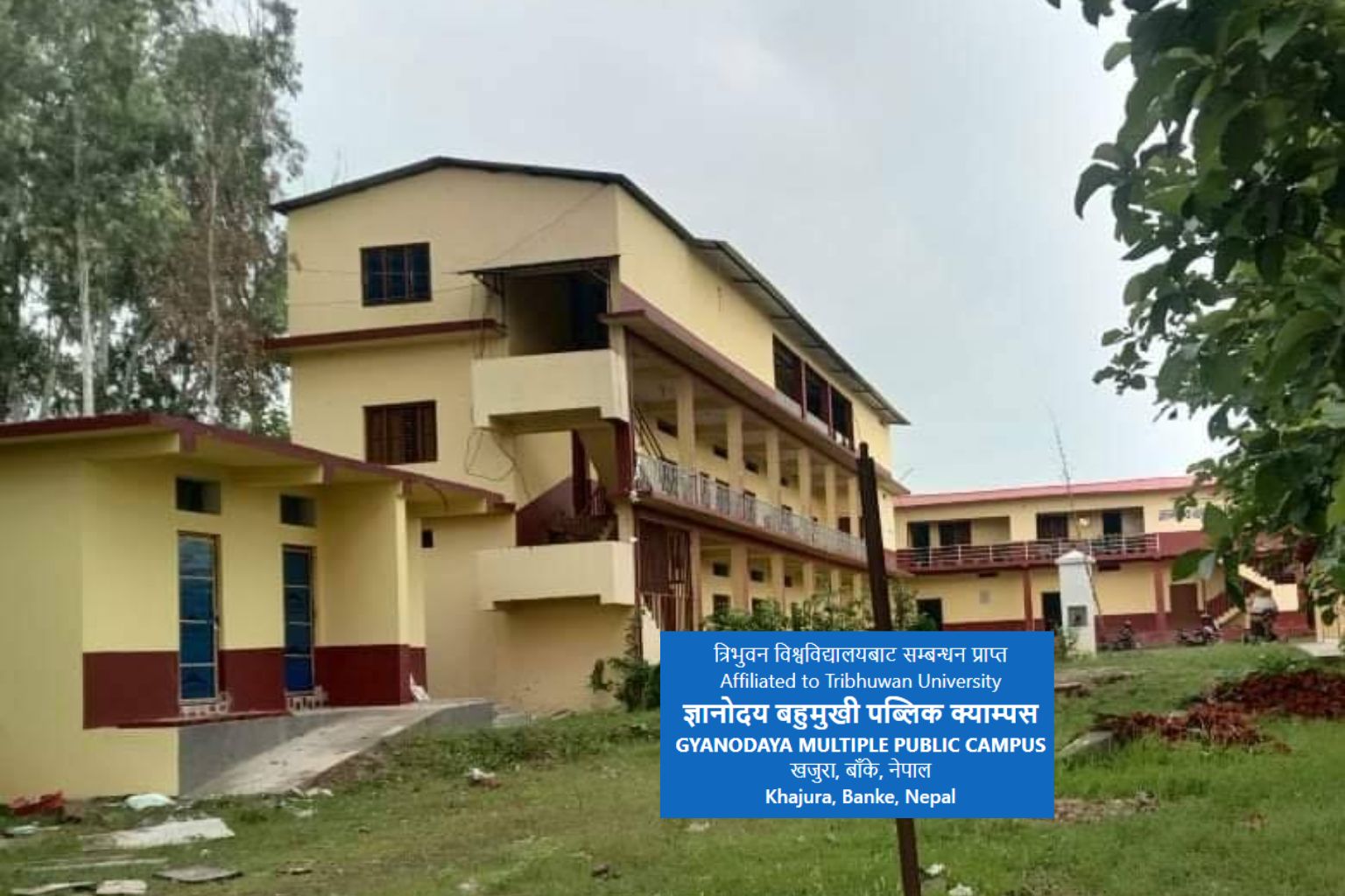 Gyanodaya Multiple Public Campus, Khajura, Banke, Building
