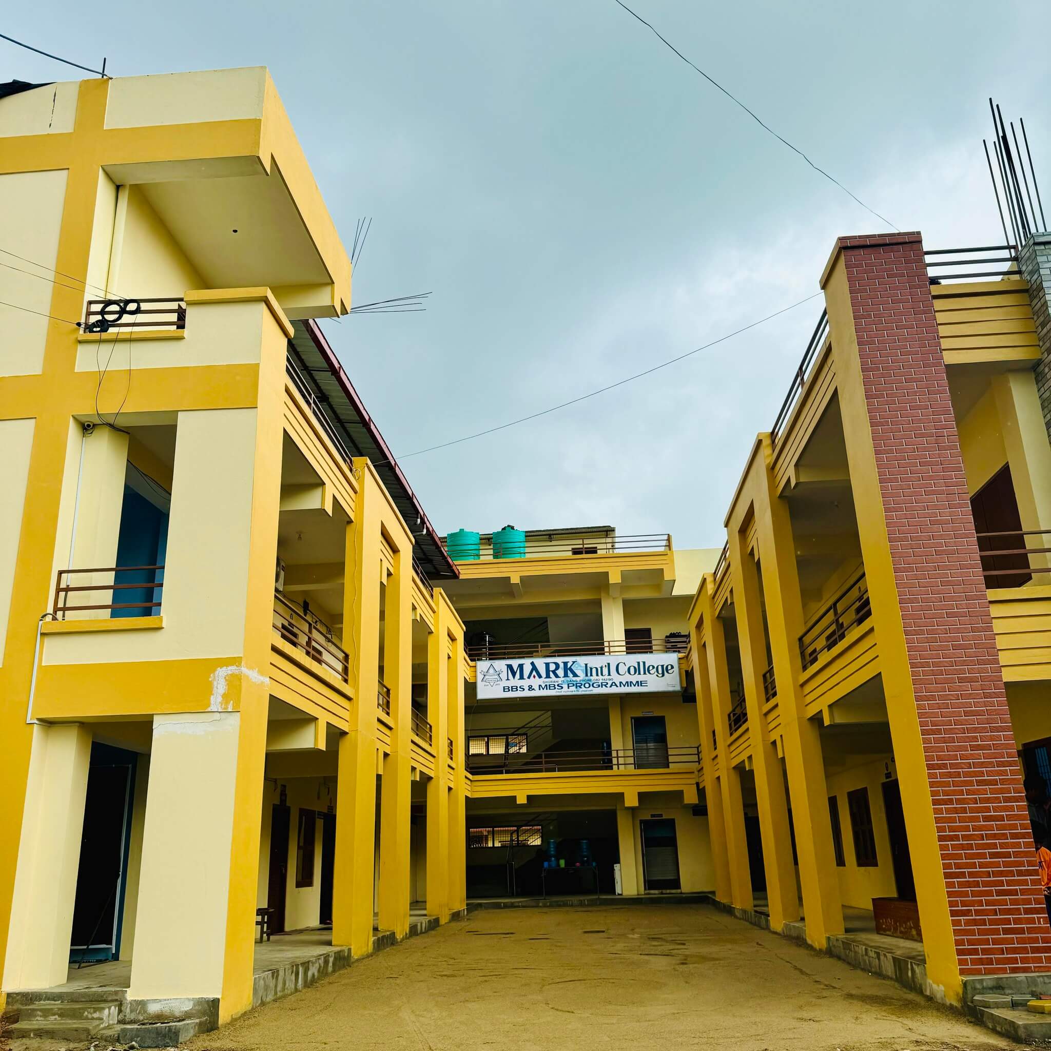 Mark International College, Ghorahi, Dang, Building