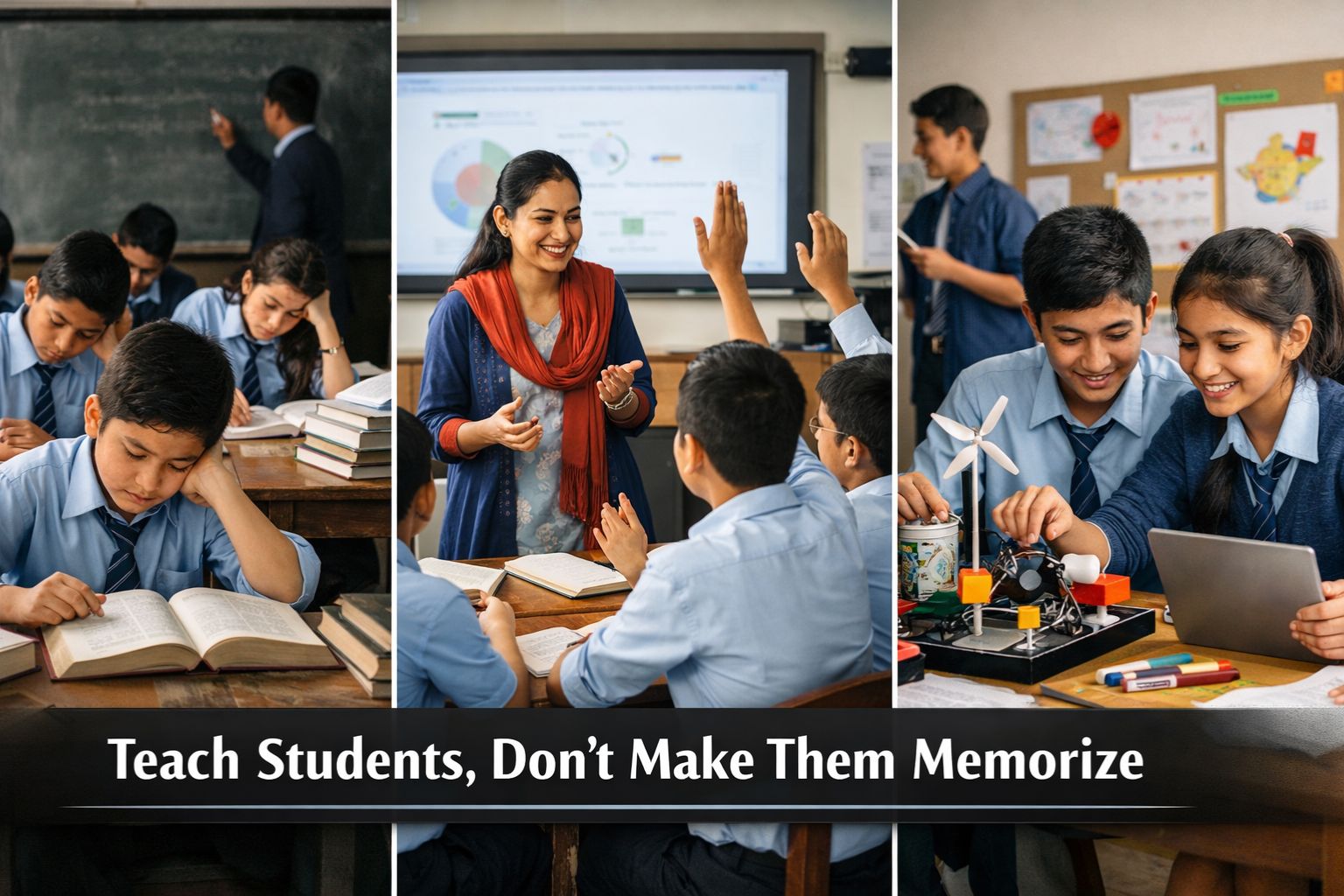 Modern classroom transformation 