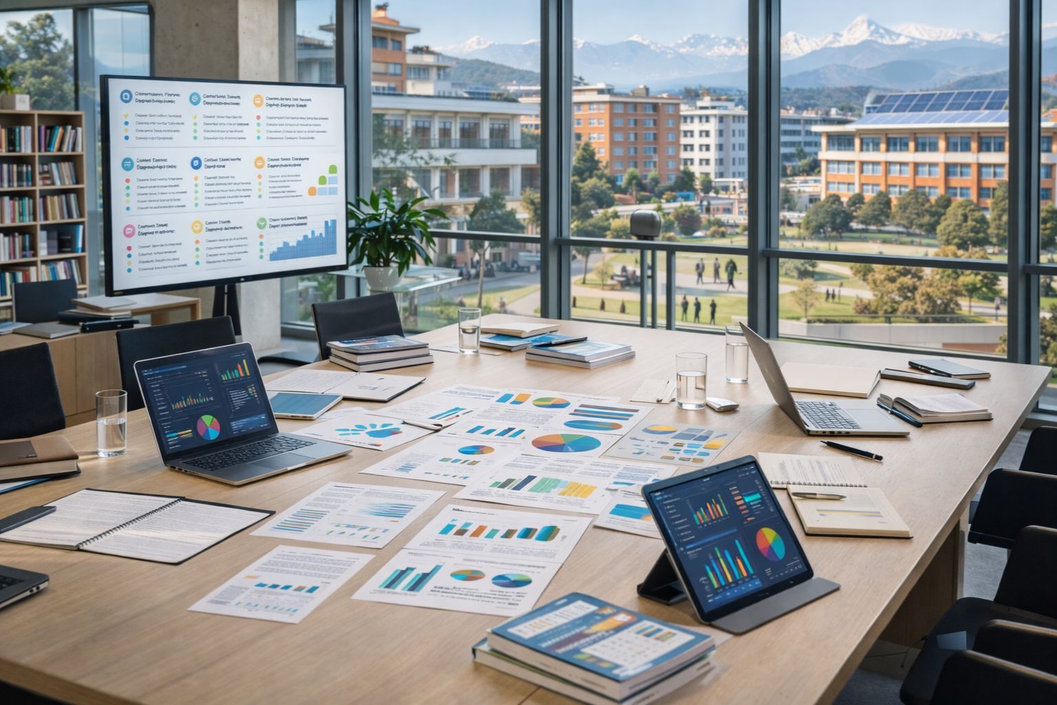 Modern conference room 