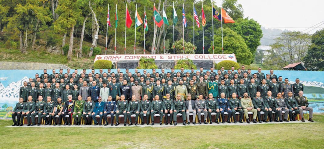 Shivapuri Army Command and Staff College Draws Global Officers 