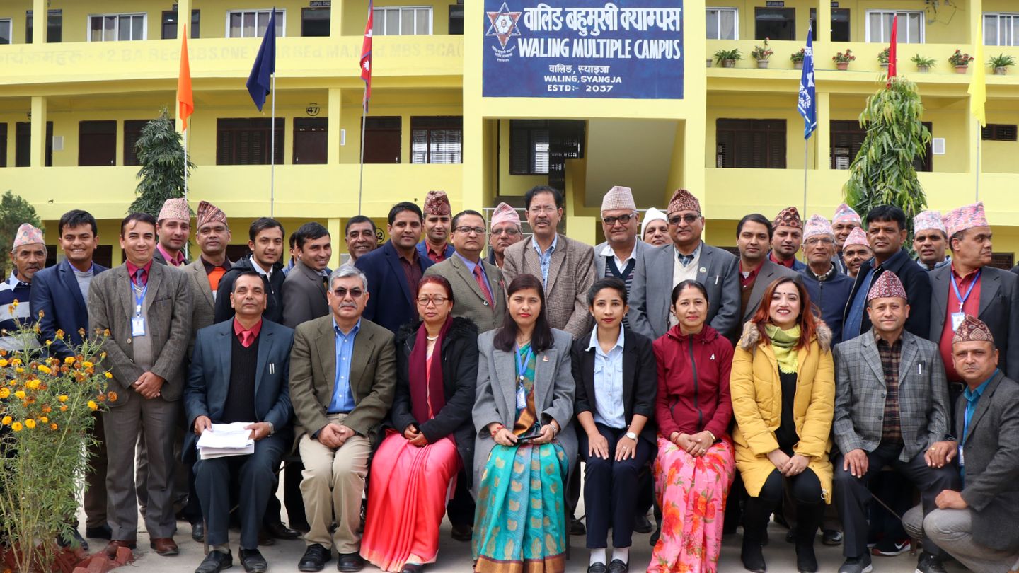 Waling Multiple Campus Management Team