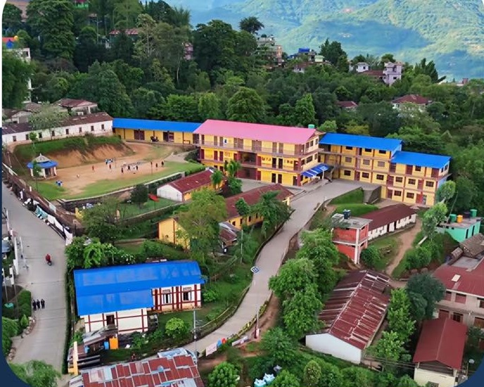 Adarsha Secondary School, Suntalabari, Ilam, Building
