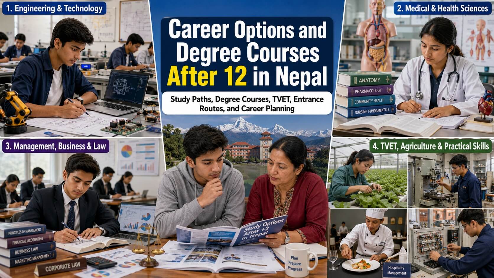 Career paths after 12 in Nepal 